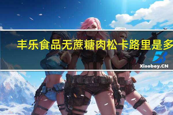 丰乐食品 无蔗糖肉松卡路里是多少