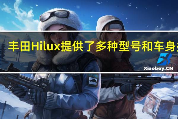 丰田Hilux提供了多种型号和车身类型