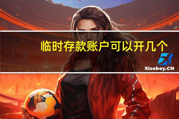 临时存款账户可以开几个(临时存款账户)