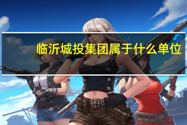 临沂城投集团属于什么单位
