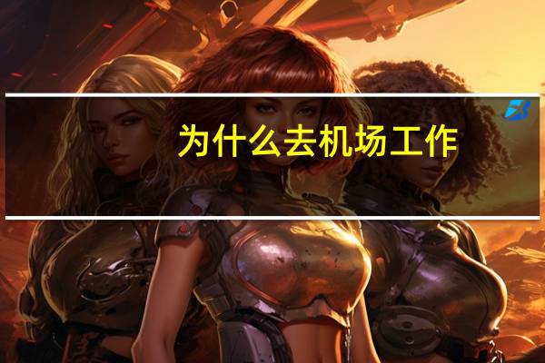 为什么去机场工作