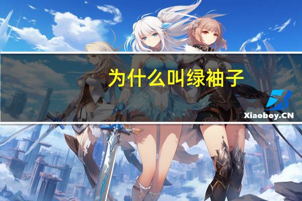 为什么叫绿袖子