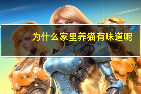 为什么家里养猫有味道呢