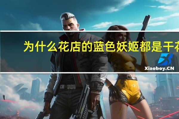 为什么花店的蓝色妖姬都是干花