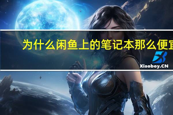 为什么闲鱼上的笔记本那么便宜