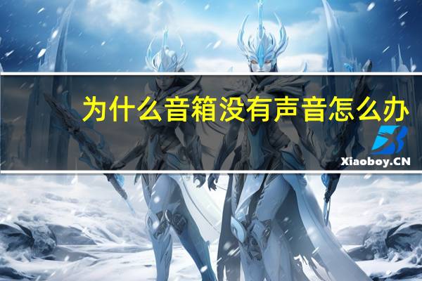 为什么音箱没有声音怎么办（为什么音箱没有声音）