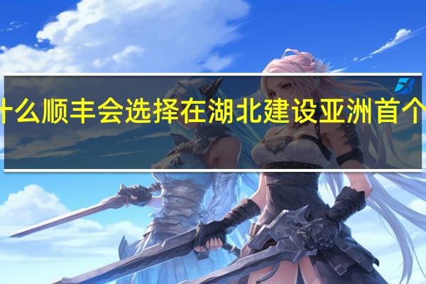 为什么顺丰会选择在湖北建设亚洲首个货运机场