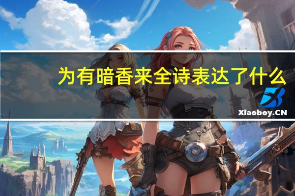 为有暗香来全诗表达了什么（为有暗香来全诗）