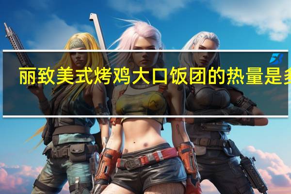 丽致 美式烤鸡大口饭团的热量是多少