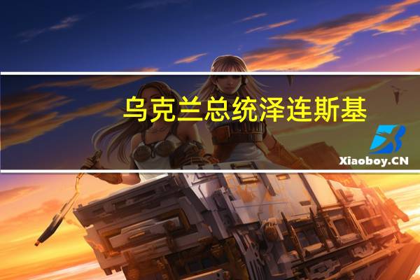 乌克兰总统泽连斯基：我们的伙伴对俄罗斯的制裁放松了太久