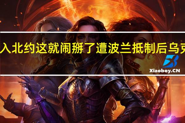 乌防长默克尔曾反对乌加入北约 这就闹掰了遭波兰抵制后乌克兰立即发声指责波兰违反协议