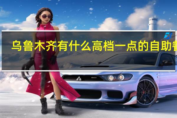 乌鲁木齐有什么高档一点的自助餐厅