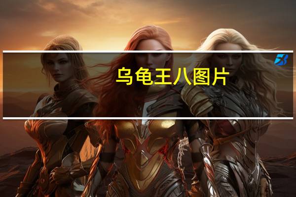 乌龟王八图片(乌龟王八蛋)