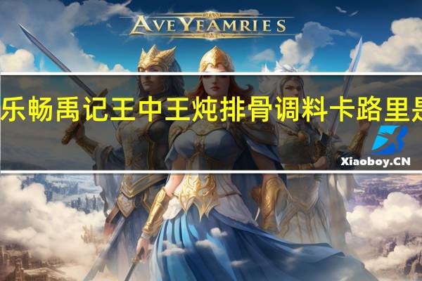 乐畅 禹记王中王炖排骨调料卡路里是多少