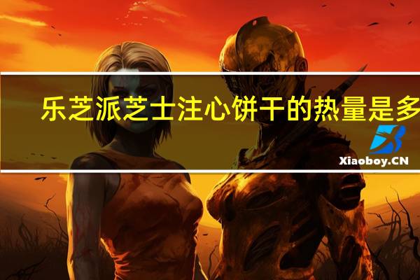乐芝派 芝士注心饼干的热量是多少