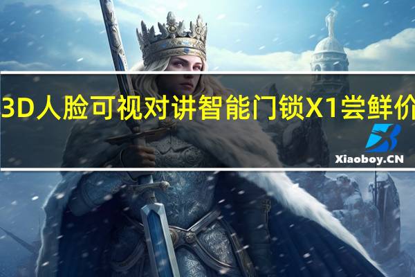 乐视3D人脸可视对讲智能门锁X1尝鲜价为1699元