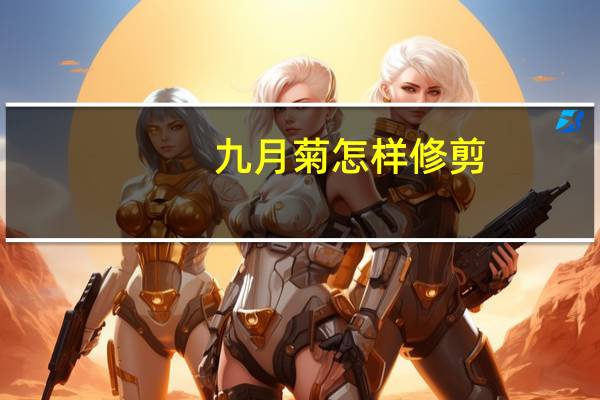 九月菊怎样修剪