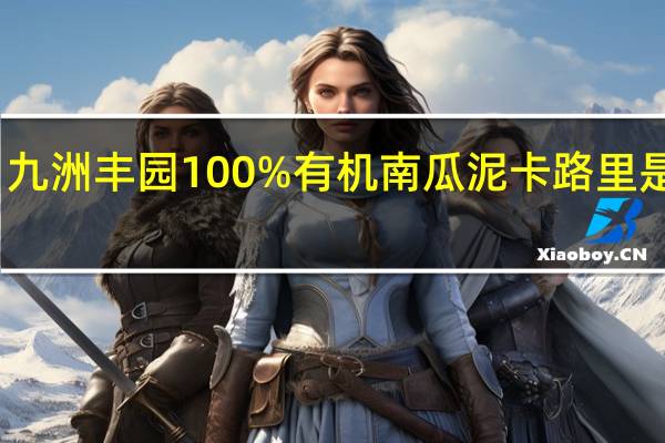 九洲丰园 100%有机南瓜泥卡路里是多少