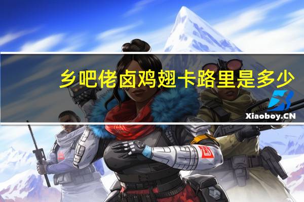 乡吧佬 卤鸡翅卡路里是多少