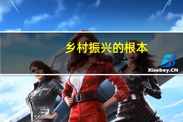 乡村振兴的根本