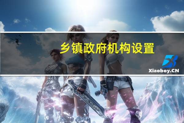 乡镇政府机构设置（政府机构设置）