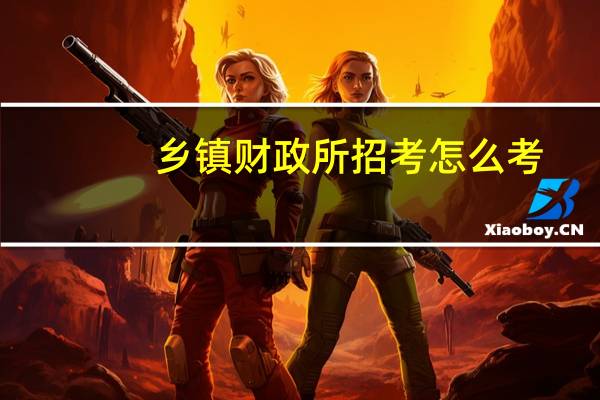 乡镇财政所招考怎么考