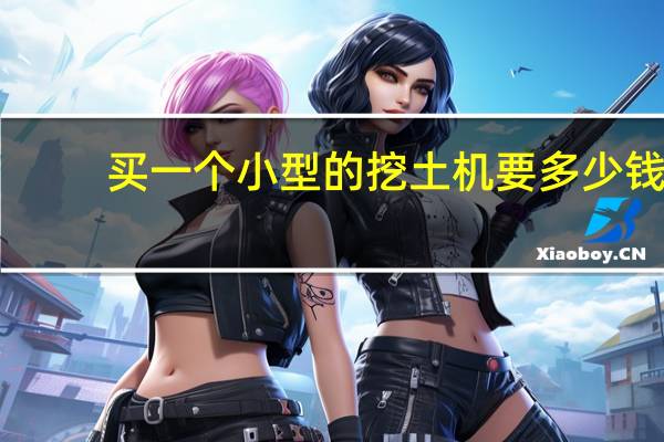 买一个小型的挖土机要多少钱