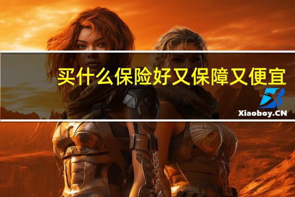买什么保险好又保障又便宜（买什么保险好）