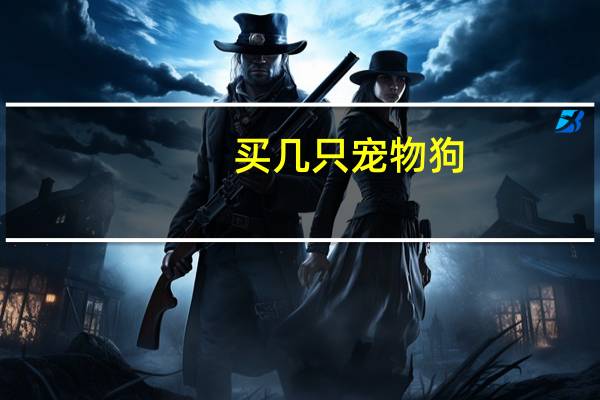 买几只宠物狗