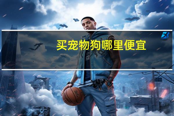 买宠物狗哪里便宜