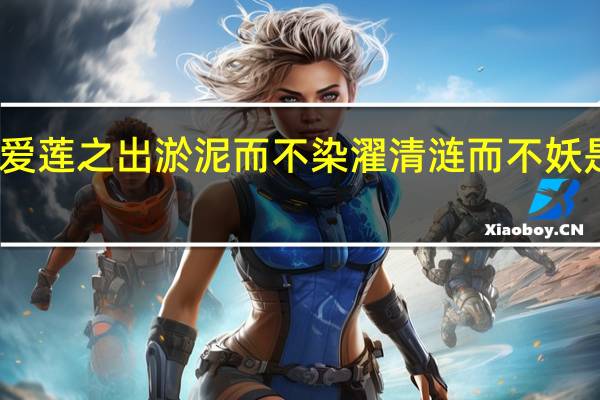 予独爱莲之出淤泥而不染濯清涟而不妖是什么意思(濯清涟而不妖是什么意思)