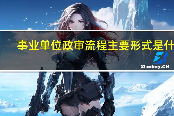 事业单位政审流程主要形式是什么