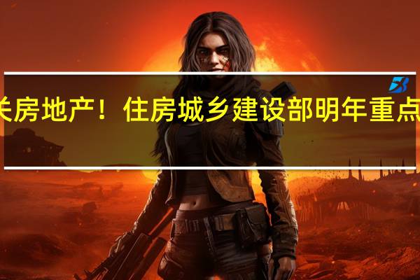 事关房地产！住房城乡建设部明年重点工作速览