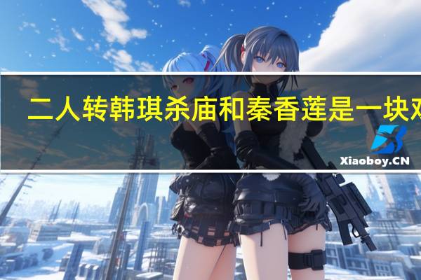 二人转韩琪杀庙和秦香莲是一块戏吗