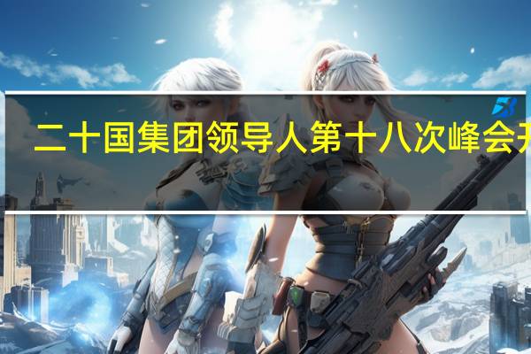 二十国集团领导人第十八次峰会开幕