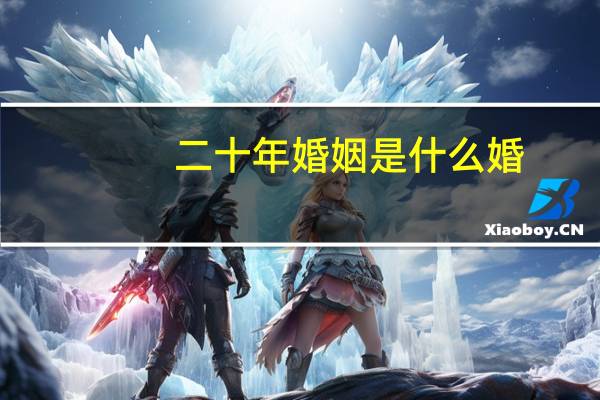 二十年婚姻是什么婚