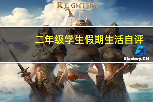 二年级学生假期生活自评