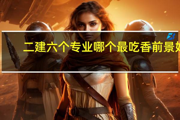 二建六个专业哪个最吃香前景好