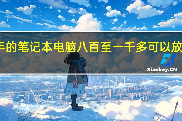 二手的笔记本电脑八百至一千多可以放心购买吗