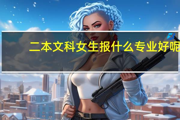 二本文科女生报什么专业好呢