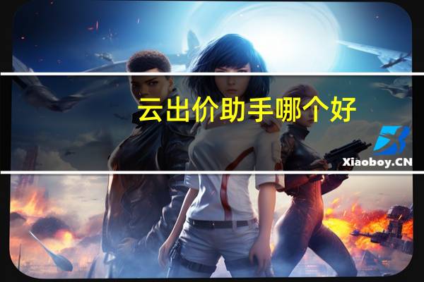 云出价助手哪个好