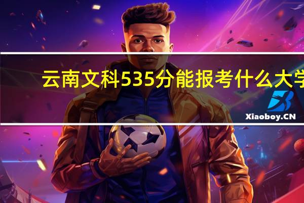 云南文科535分能报考什么大学