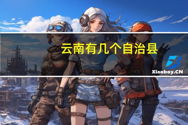 云南有几个自治县