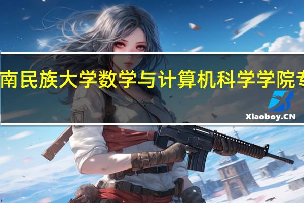 云南民族大学数学与计算机科学学院专业培养