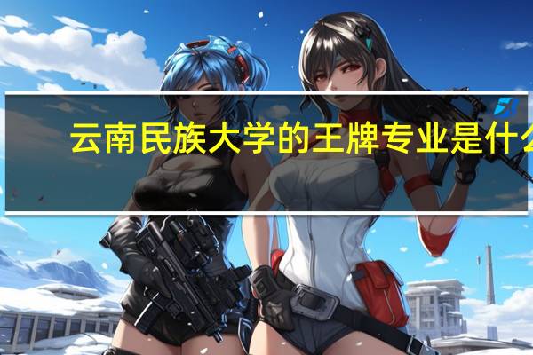 云南民族大学的王牌专业是什么
