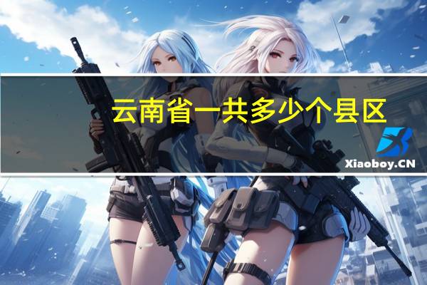 云南省一共多少个县区