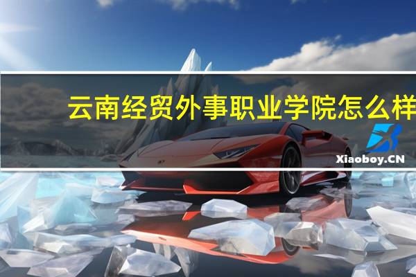 云南经贸外事职业学院怎么样