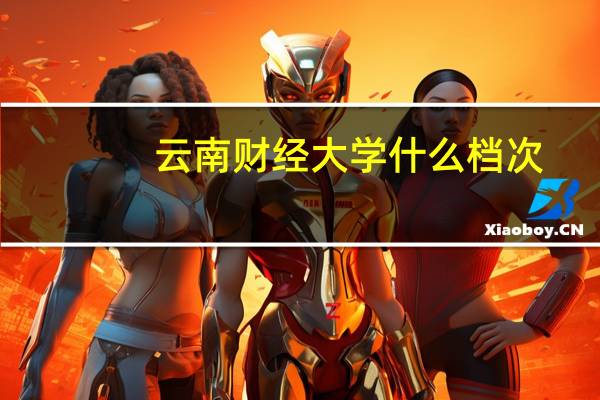 云南财经大学什么档次