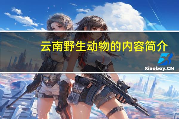 云南野生动物的内容简介