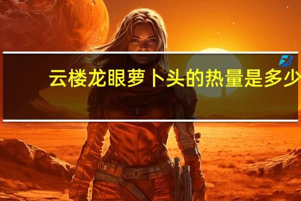 云楼 龙眼萝卜头的热量是多少